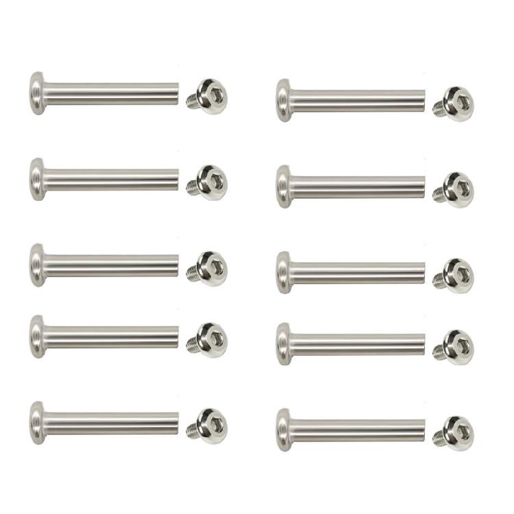 10 шт. Гвинти Цвяхи заклепки Гвинти з внутрішнім шестигранником Коліщатка для багажу Цвяшки Гвинти
10 шт. Гвинти Цвяхи заклепки Гвинти з внутрішнім шестигранником Коліщатка для багажу Цвяшки Гвинти