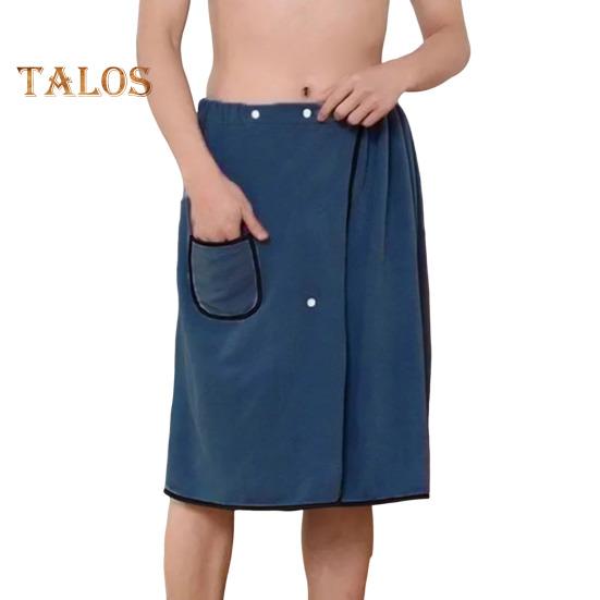 Мужская банная юбка-полотенце с карманом из кораллового флиса, быстро впитывающее, регулируемое по талии полотенце с застежкой на пуговицы, полотенца для сауны, мужские халаты для спортзала, спа, пляжа темно-синий
Мужская банная юбка-полотенце с карманом из кораллового флиса, быстро впитывающее, регулируемое по талии полотенце с застежкой на пуговицы, полотенца для сауны, мужские халаты для спортзала, спа, пляжа темно-синий