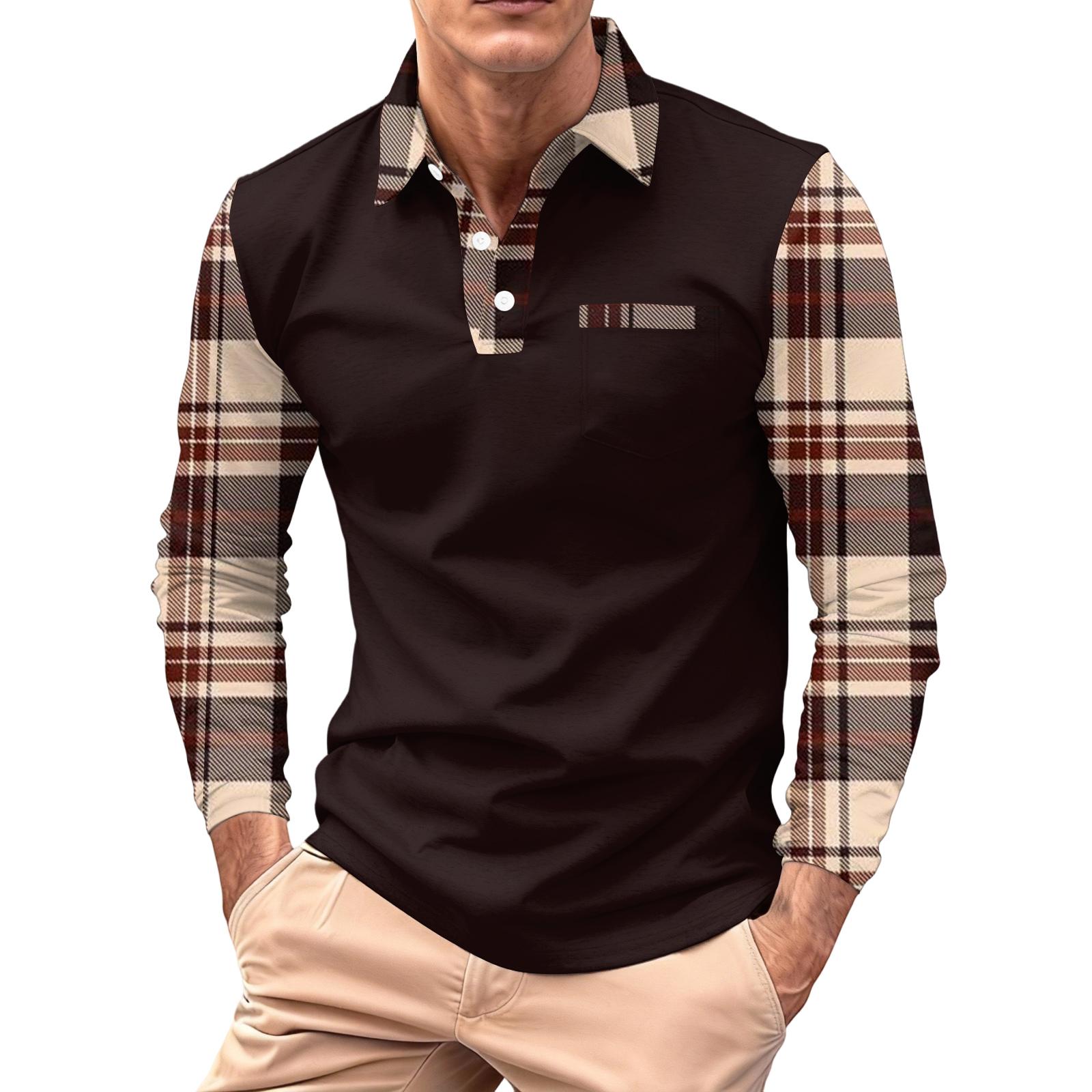 Men s Long,sleeved Collared Button,down Pocket Casual Top M бежевий
Men s Long,sleeved Collared Button,down Pocket Casual Top M бежевий