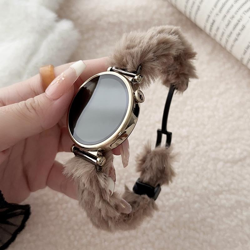 22mm Smart Watch Winter Plush Replacement Strap Magnetic Buckle Wrist Band Khaki
22mm Smart Watch Winter Plush Replacement Strap Magnetic Buckle Wrist Band Khaki
