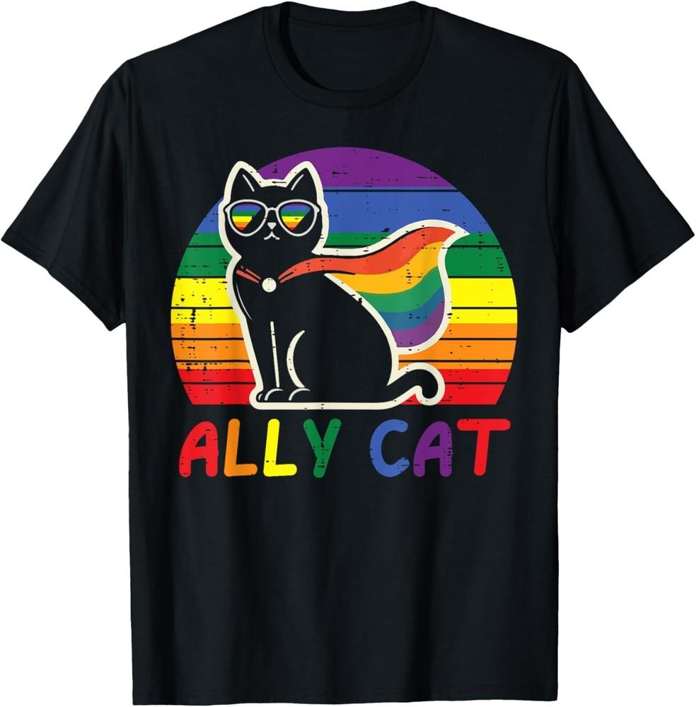Gay Pride Month Ally Cat Funny LGBTQ Rainbow Men Women Kids T-Shirt Unisex T-Shirt XXXXL
Gay Pride Month Ally Cat Funny LGBTQ Rainbow Men Women Kids T-Shirt Unisex T-Shirt XXXXL