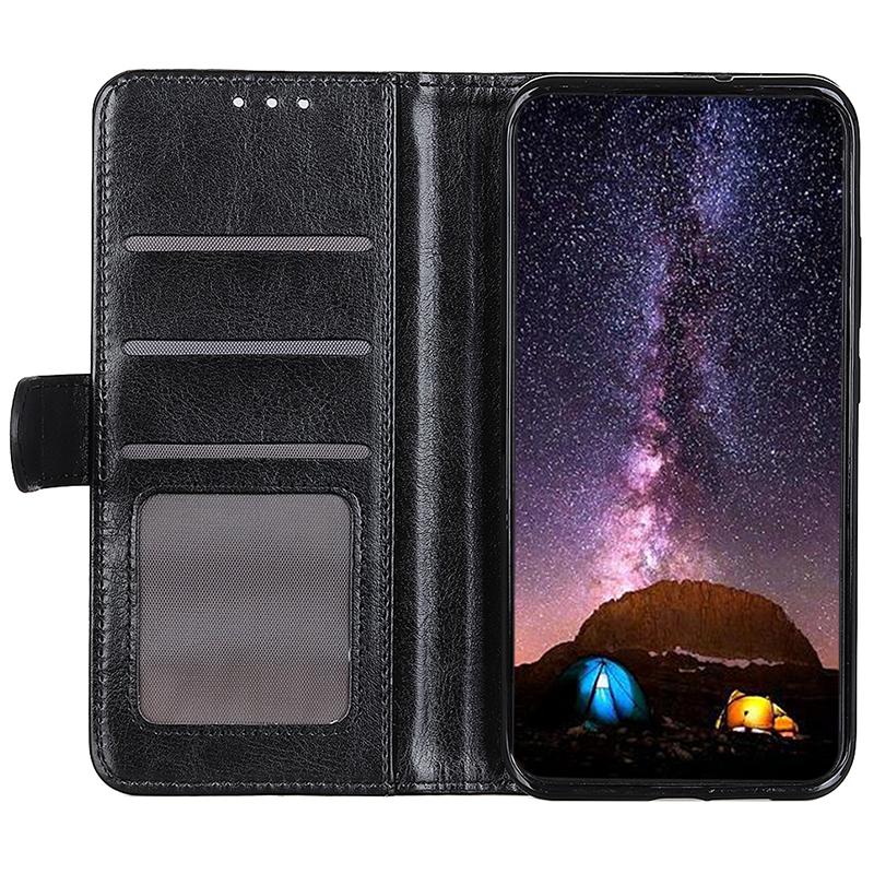 For Samsung Galaxy S24 Ultra Case PU Leather Wallet Crazy Horse Texture Cell Phone Cover Black
For Samsung Galaxy S24 Ultra Case PU Leather Wallet Crazy Horse Texture Cell Phone Cover Black