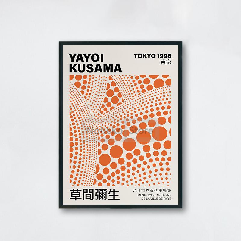 Плакат выставки Яёи Кусамы Абстрактные японские гравюры Картина на холсте Настенные картины Домашняя комната Минималистский современный декор 21x30cm No Framed
Плакат выставки Яёи Кусамы Абстрактные японские гравюры Картина на холсте Настенные картины Домашняя комната Минималистский современный декор 21x30cm No Framed
