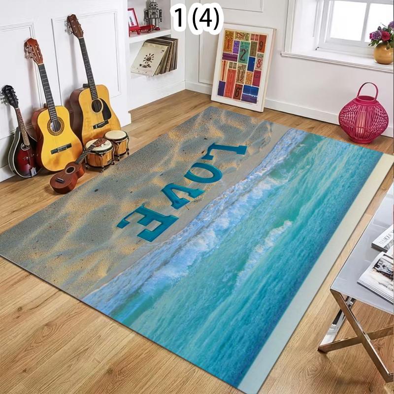 Love Beach Printed Carpet Nordic Wind Wave Pattern Door Mat Kitchen Bedroom Living Room Carpet Entrance Porch Decoration Rug 40X60cm
Love Beach Printed Carpet Nordic Wind Wave Pattern Door Mat Kitchen Bedroom Living Room Carpet Entrance Porch Decoration Rug 40X60cm