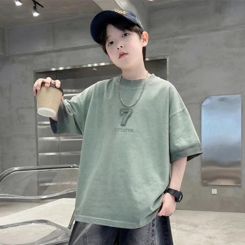 Teen Boys Set for Child Elegant T-shirts Clothes Set Summer Kids Clothing Age 6 To 16 Y 170 зелений
Teen Boys Set for Child Elegant T-shirts Clothes Set Summer Kids Clothing Age 6 To 16 Y 170 зелений