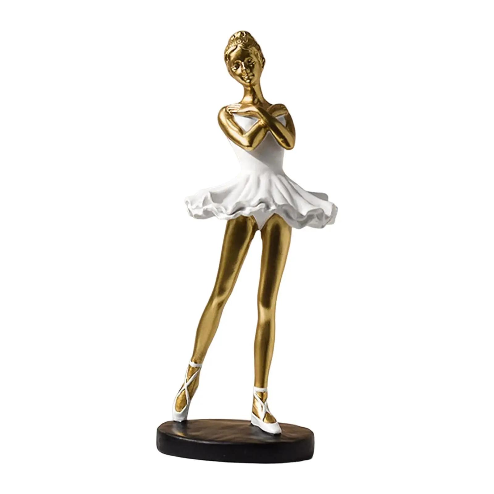 Ballerina Dancer Resin Figurine, Elegant Girl Statue Sculpture, Modern Home Decor for Living Room Shelf Desk, Gift for Dancers
Ballerina Dancer Resin Figurine, Elegant Girl Statue Sculpture, Modern Home Decor for Living Room Shelf Desk, Gift for Dancers