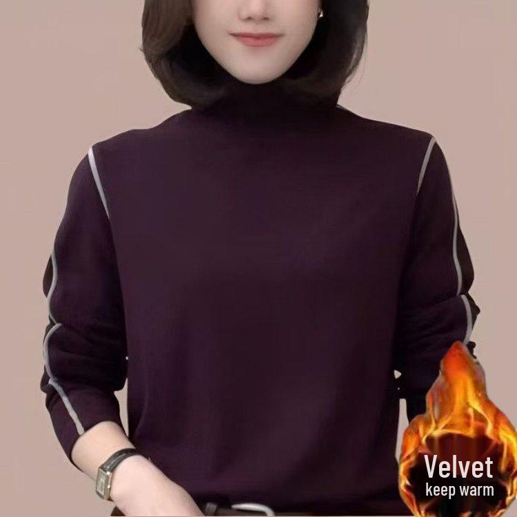 Women s Double-Sided Fleece High Neck Base Layer Top - Winter Slimming Solid Color 2XL (Recommended 120-130 jin) фіолетовий
Women s Double-Sided Fleece High Neck Base Layer Top - Winter Slimming Solid Color 2XL (Recommended 120-130 jin) фіолетовий