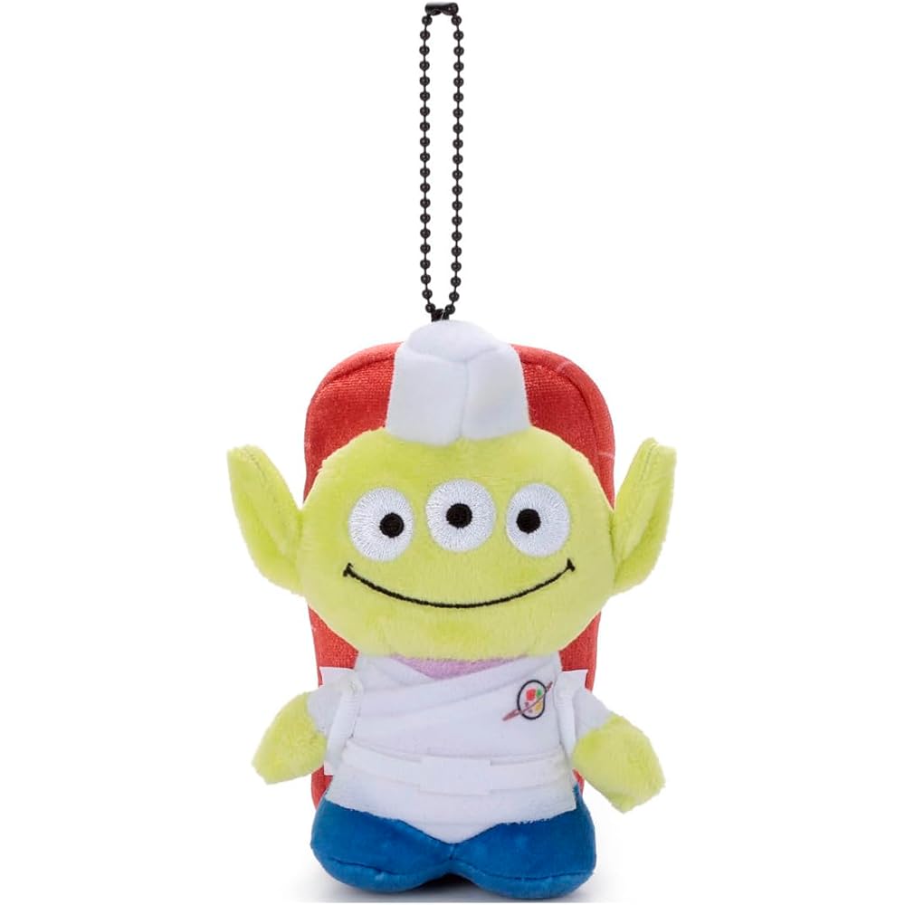 Takaratomy A.R.T.S Toy Story 30th Anniversary Alien Sushi Chef Plush Keychain 12cm
Takaratomy A.R.T.S Toy Story 30th Anniversary Alien Sushi Chef Plush Keychain 12cm