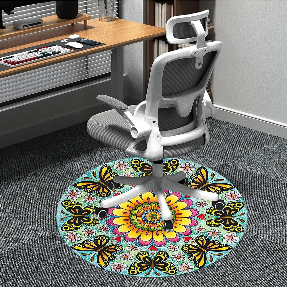 1pc Butterfly Mandala Carpet for Office, Non-slip, Soft and Durable Office Rug, Perfect for Office yy260128059 80cm by 80cm
1pc Butterfly Mandala Carpet for Office, Non-slip, Soft and Durable Office Rug, Perfect for Office yy260128059 80cm by 80cm