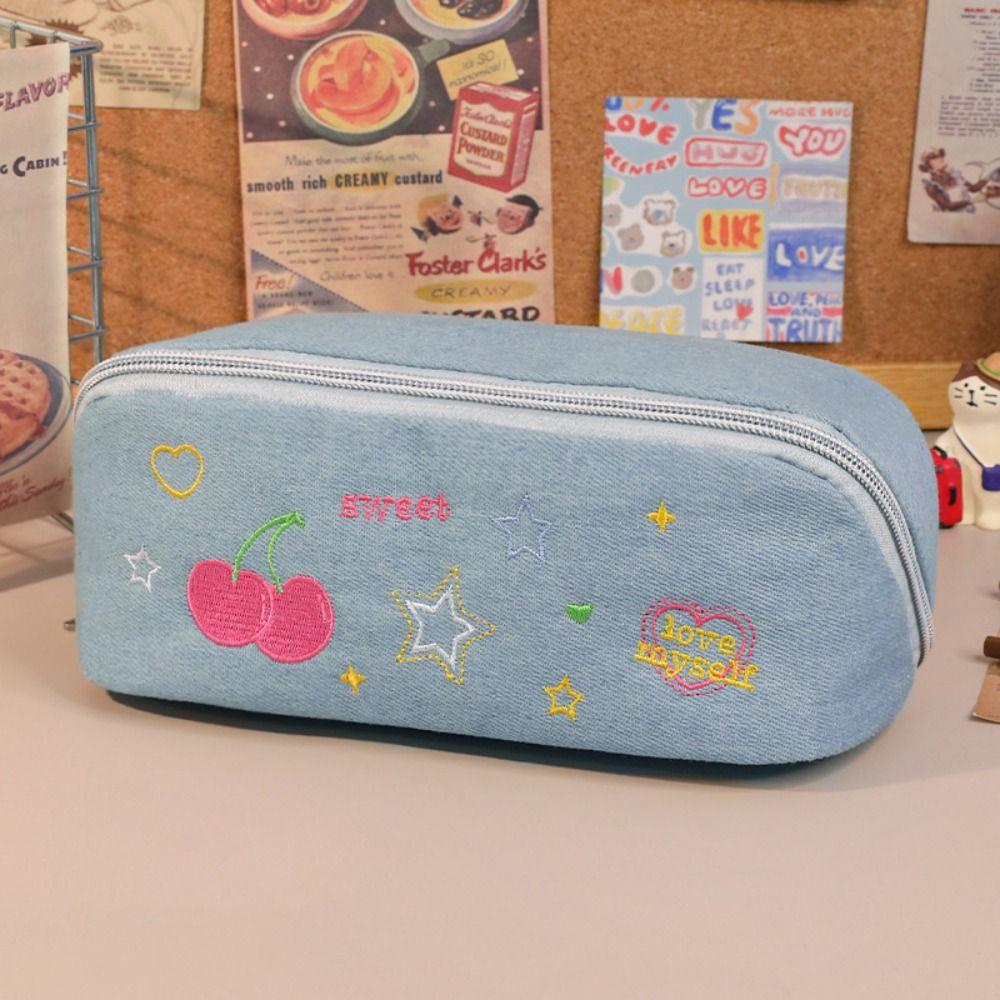 Large Capacity Pencil Case Large Opening Stationery Organizer Simple Pen Bag School Office 02
Large Capacity Pencil Case Large Opening Stationery Organizer Simple Pen Bag School Office 02