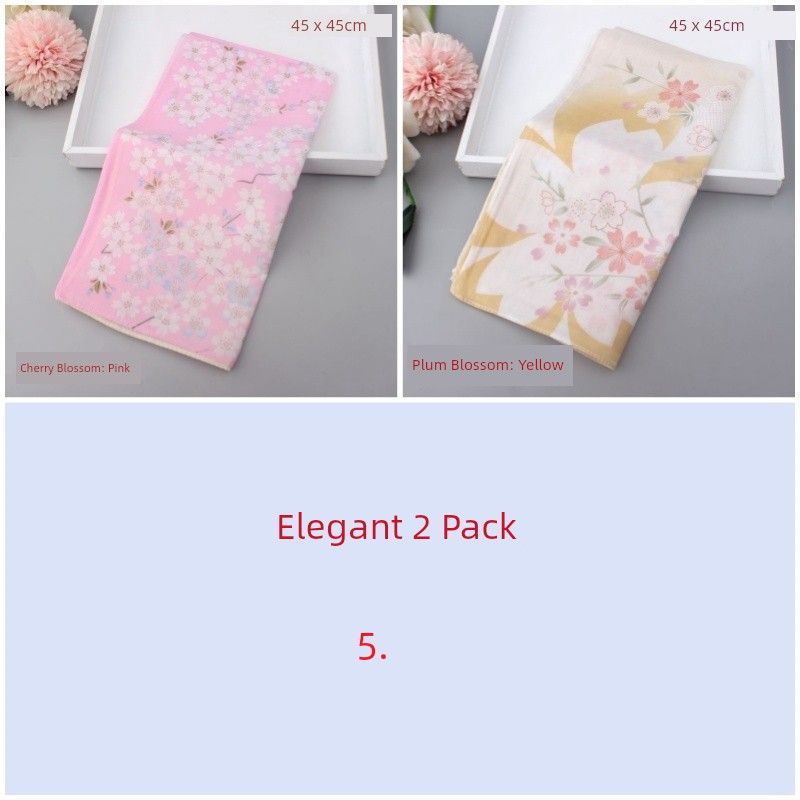 Женский хлопковый носовой платок Тонкий хлопковый носовой платок с принтом Высококачественный женский носовой платок Мягкий влаговпитывающий Большой размер Маленькое квадратное полотенце Elegant 2-5
Женский хлопковый носовой платок Тонкий хлопковый носовой платок с принтом Высококачественный женский носовой платок Мягкий влаговпитывающий Большой размер Маленькое квадратное полотенце Elegant 2-5