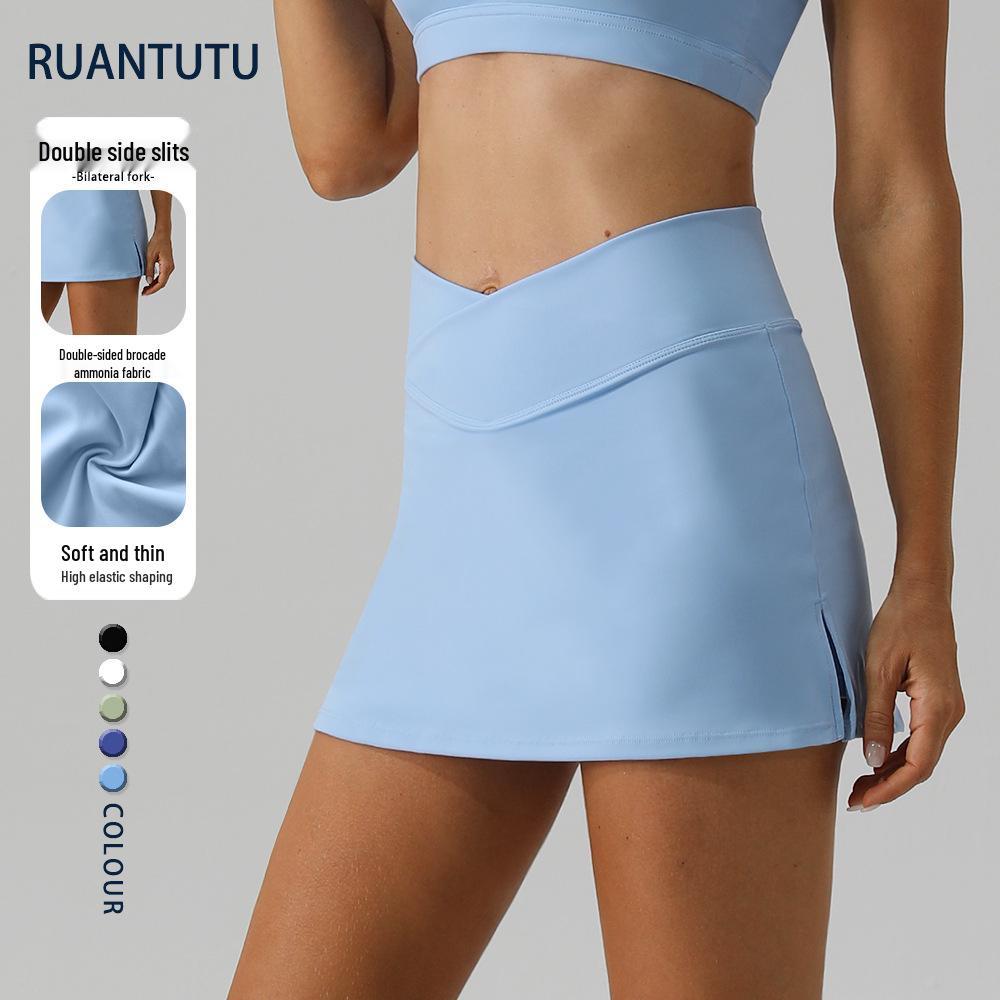 Summer European & American High-Waist Golf & Running Skort: Anti-Exposure Casual Fit S/4 чорний
Summer European & American High-Waist Golf & Running Skort: Anti-Exposure Casual Fit S/4 чорний