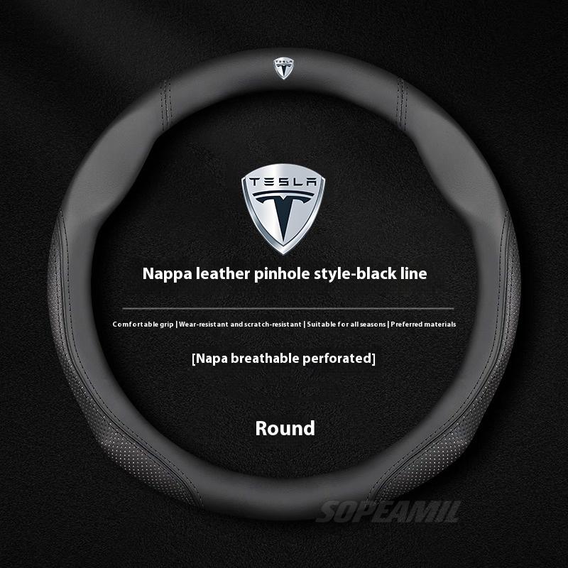 Tesla Model 3 Model Y Model S Model X Roadster Suede Leather Anti-slip Sports style Car Steering Wheel Cover Auto Accessories
Tesla Model 3 Model Y Model S Model X Roadster Suede Leather Anti-slip Sports style Car Steering Wheel Cover Auto Accessories