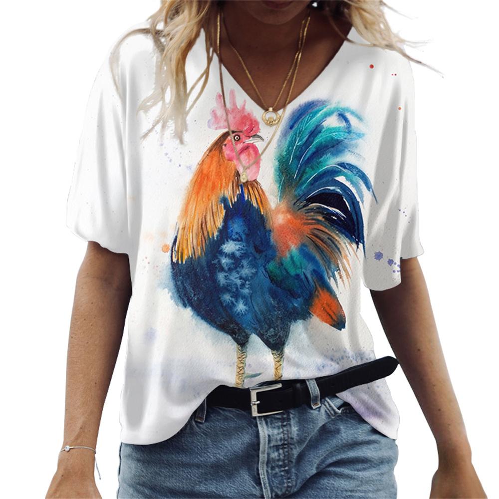 Summer Owl T-Shirts Animal 3D Print Women V-Neck Short Sleeve T Shirt Streetwear Y2K Casual Tees Harajuku Tops Female Clothing L
Summer Owl T-Shirts Animal 3D Print Women V-Neck Short Sleeve T Shirt Streetwear Y2K Casual Tees Harajuku Tops Female Clothing L