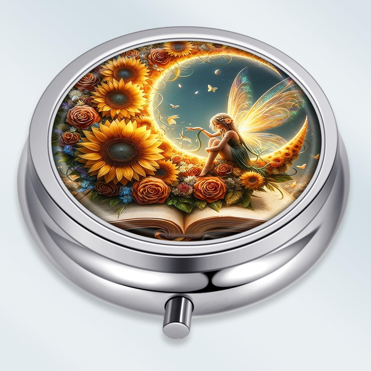 Portable Pill Box with 3 Compartments, Mini Metal Medicine Organizer Case, Cute Printed Pill Container for Vitamins, Pills, Jewelry, Travel, Daily Use разноцветный
Portable Pill Box with 3 Compartments, Mini Metal Medicine Organizer Case, Cute Printed Pill Container for Vitamins, Pills, Jewelry, Travel, Daily Use разноцветный