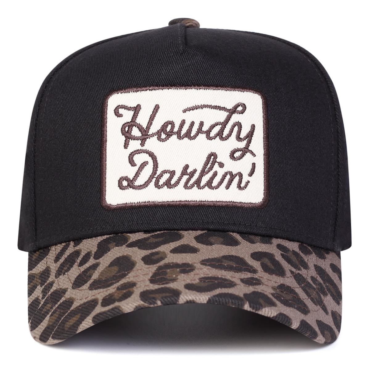 Unisex HOWDY DARLIN Letter Embroidery Baseball Caps Spring and Autumn Outdoor Adjustable Casual Hats Sunscreen Hat Sports Cap чорний
Unisex HOWDY DARLIN Letter Embroidery Baseball Caps Spring and Autumn Outdoor Adjustable Casual Hats Sunscreen Hat Sports Cap чорний