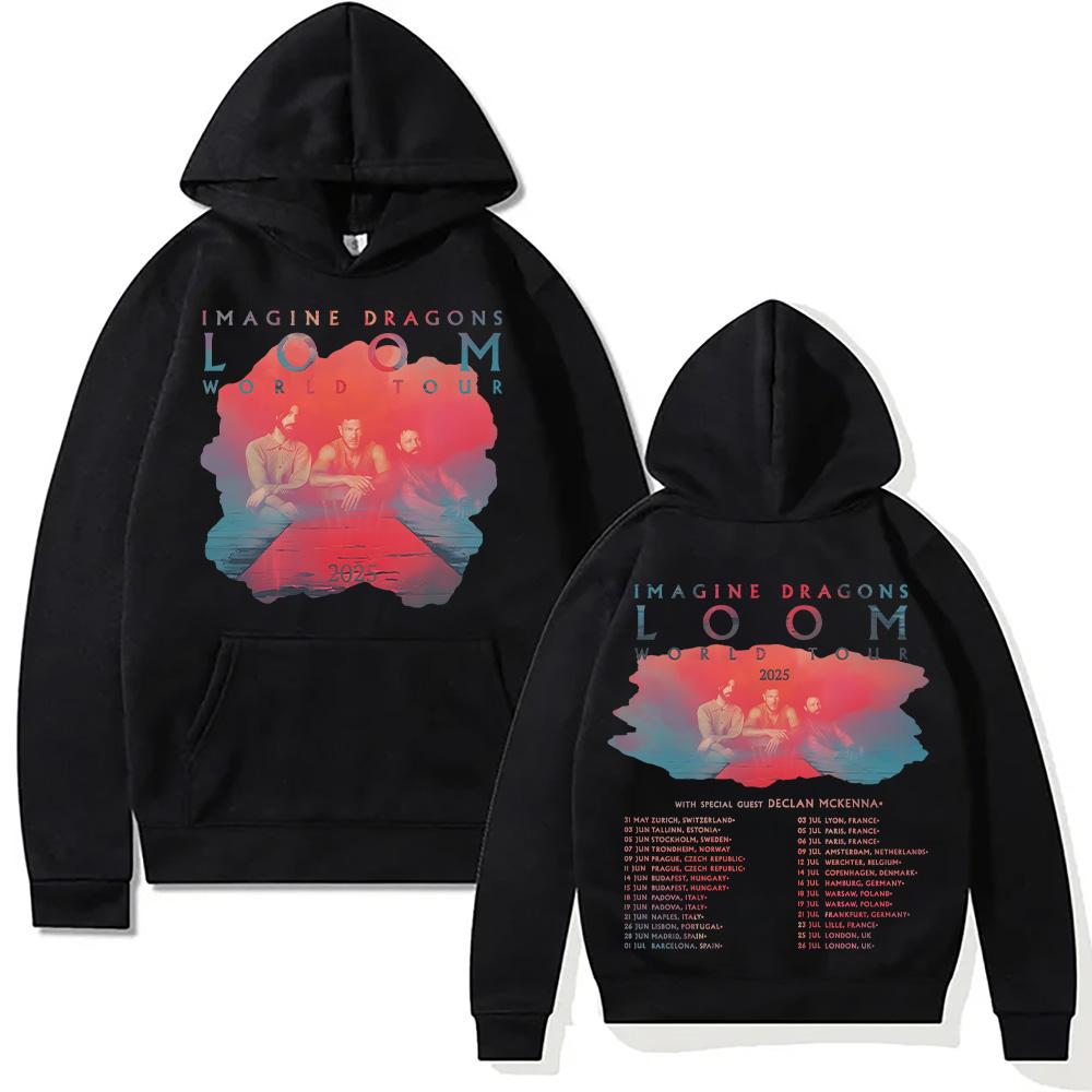 Imagine Dragons Band Loom Tour 2025 Hoodie Women/Men Fashion Hip Hop Streetwear Trend New Loose Sweatshirt Creative Design Hoody 2XL
Imagine Dragons Band Loom Tour 2025 Hoodie Women/Men Fashion Hip Hop Streetwear Trend New Loose Sweatshirt Creative Design Hoody 2XL