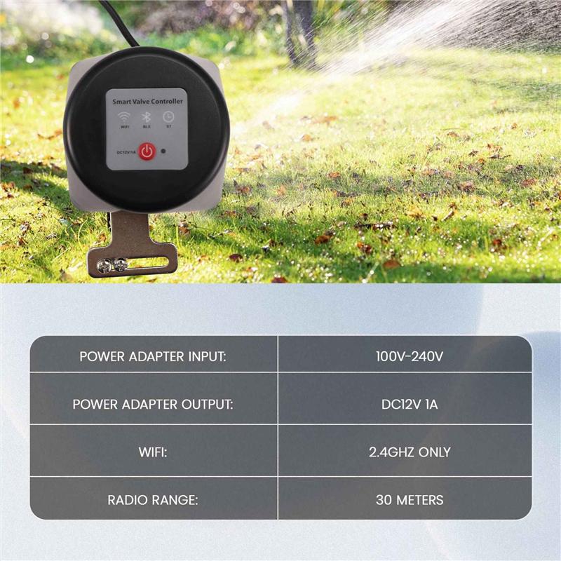 Fresh 2X Tuya WIFI Smart Gas Valve Garden Water Shut Off Timer Irrigation Controller With Alexa Google Smartlife EU Plug NONE
Fresh 2X Tuya WIFI Smart Gas Valve Garden Water Shut Off Timer Irrigation Controller With Alexa Google Smartlife EU Plug NONE