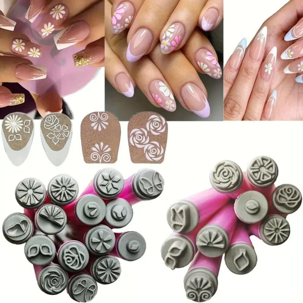 6/10/15pcs Stamping Plate Nail Graffiti Pen Flower Painting Drawing Nail Brush Stamp Pen New Year 6pcs
6/10/15pcs Stamping Plate Nail Graffiti Pen Flower Painting Drawing Nail Brush Stamp Pen New Year 6pcs
