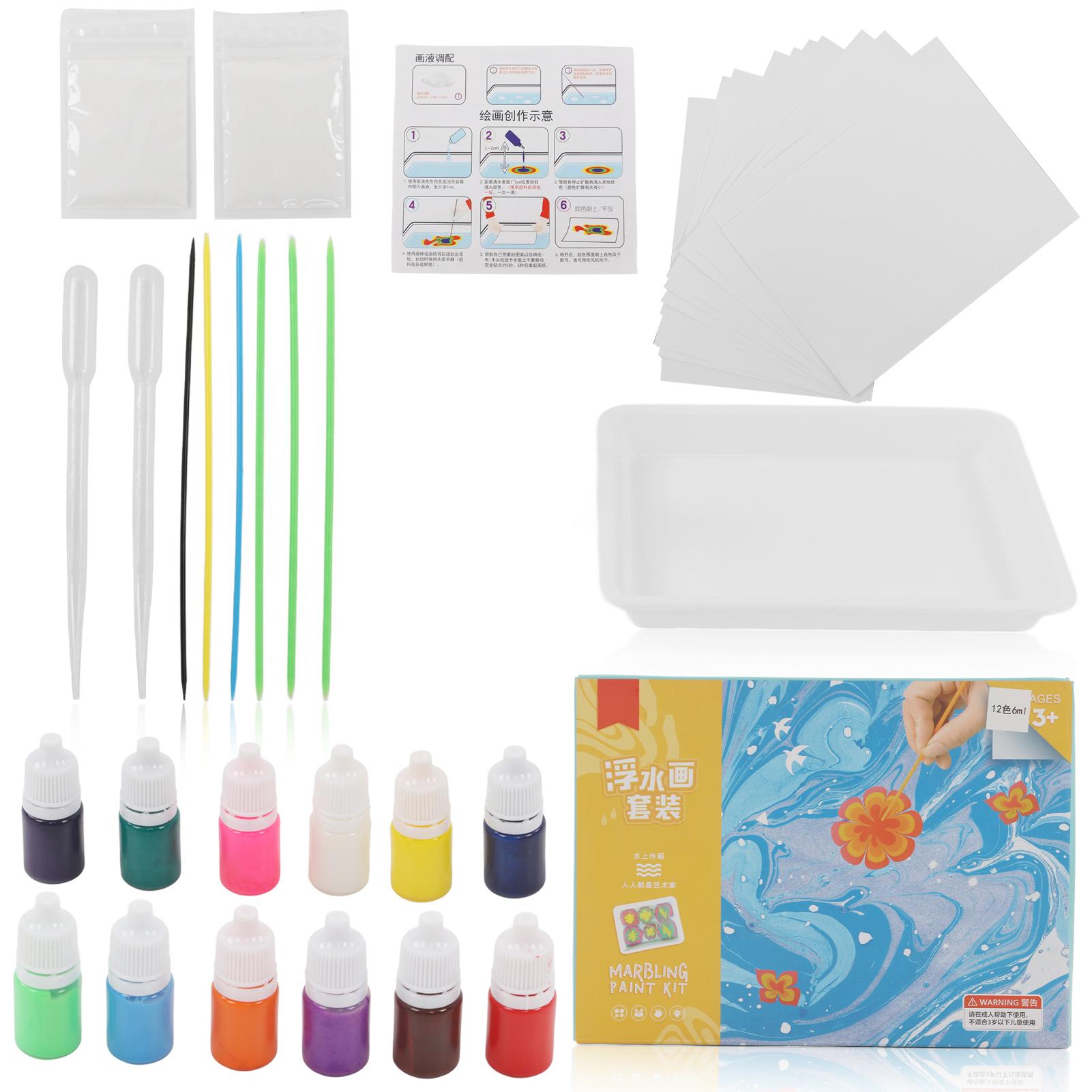 Набор для рисования мраморной краской 12 цветов 6 мл DIY Paint Mineral Pigments Interesting Relaxing Portable
Набор для рисования мраморной краской 12 цветов 6 мл DIY Paint Mineral Pigments Interesting Relaxing Portable