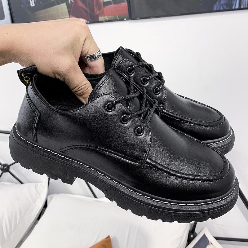 Men s shoes are versatile, morning work casual shoes, autumn and winter British style men s small leather shoes, thick-soled wear-resistant trend lea 39
Men s shoes are versatile, morning work casual shoes, autumn and winter British style men s small leather shoes, thick-soled wear-resistant trend lea 39