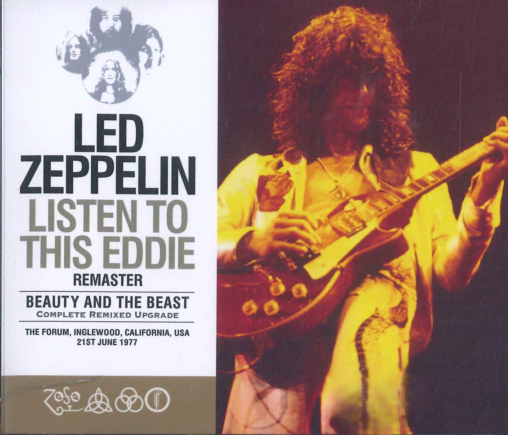 CD LEDZEPPELIN - Listen To This Eddie Remaster LEDZEPPELIN1977 NOT ON LABEL Non Japan Rock Used
CD LEDZEPPELIN - Listen To This Eddie Remaster LEDZEPPELIN1977 NOT ON LABEL Non Japan Rock Used