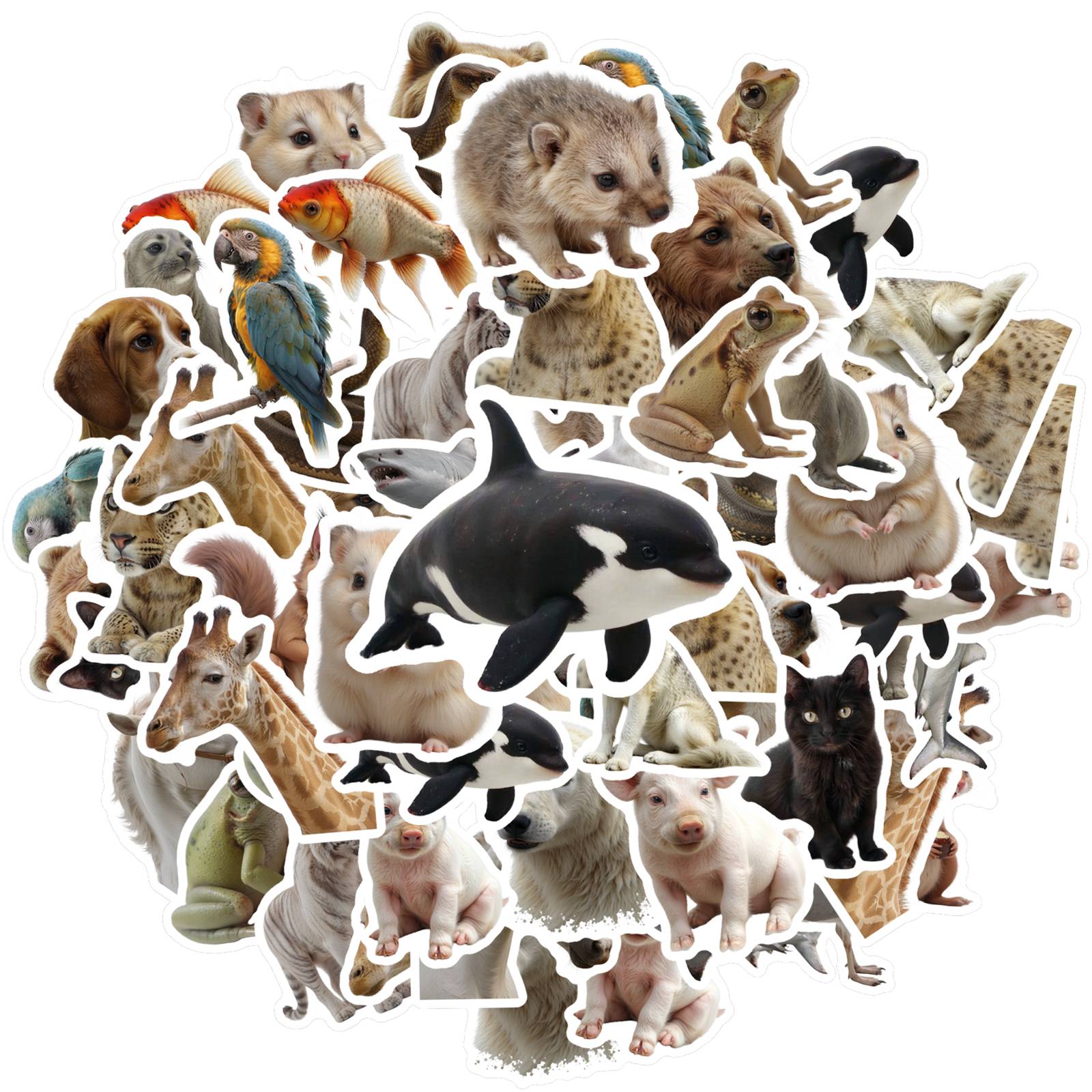 35pcs Realistic Nature Stickers Cartoon Wildlife Stationery Stickers Stickers For Laptop Motorcycle Luggage Phone DIY
35pcs Realistic Nature Stickers Cartoon Wildlife Stationery Stickers Stickers For Laptop Motorcycle Luggage Phone DIY