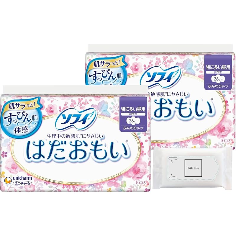Sophie Hadamoi Particularly common during the day with wings 26cm Contains 16 pieces × set of 2 + Comes with DailyGlow original tissue
Sophie Hadamoi Particularly common during the day with wings 26cm Contains 16 pieces × set of 2 + Comes with DailyGlow original tissue