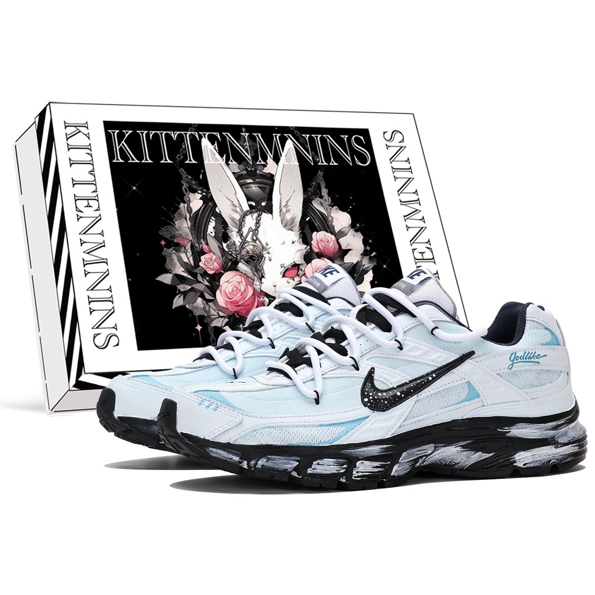 Nike Initiator Cushioning Support Breathable Low top Running Shoes Men s Blue Black 394055-101(Team804-SBOX) 40
Nike Initiator Cushioning Support Breathable Low top Running Shoes Men s Blue Black 394055-101(Team804-SBOX) 40