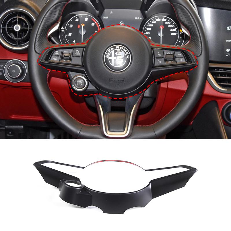 ABS Carbon Fiber Car Steering Wheel Button Frame Trim Cover Fit For Alfa Giulia Stelvio Tonale 2020-2025 Interior Accessories
ABS Carbon Fiber Car Steering Wheel Button Frame Trim Cover Fit For Alfa Giulia Stelvio Tonale 2020-2025 Interior Accessories