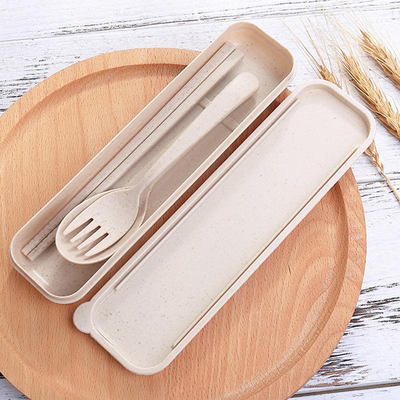 1Set Portable Color Wheat Straw Tableware Fork Spoons Chopsticks Plastic Portable Tableware Set
1Set Portable Color Wheat Straw Tableware Fork Spoons Chopsticks Plastic Portable Tableware Set