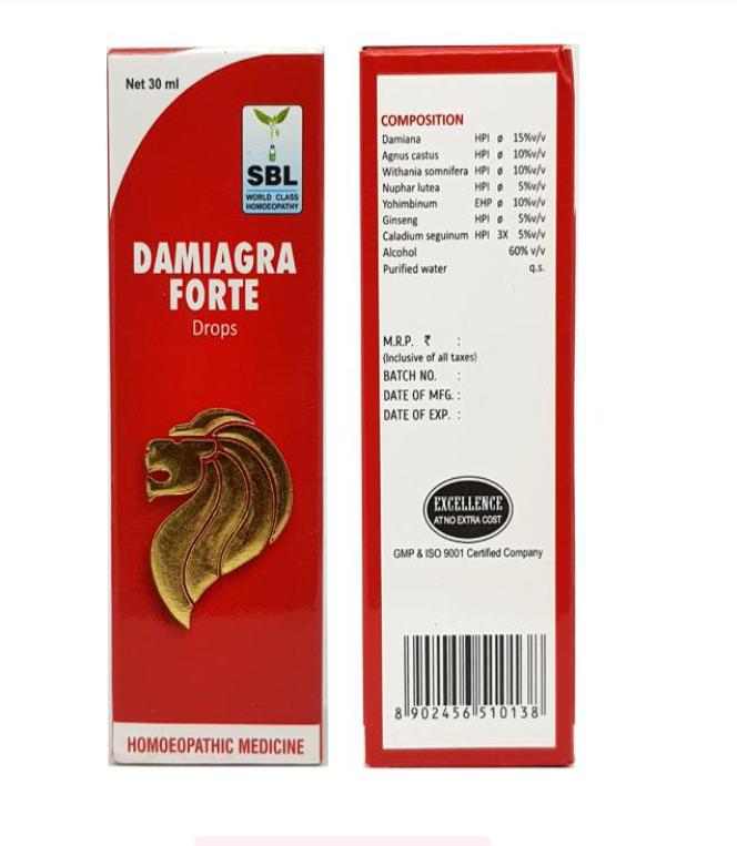 SBL Damiagra Forte Drops 30 мл
SBL Damiagra Forte Drops 30 мл