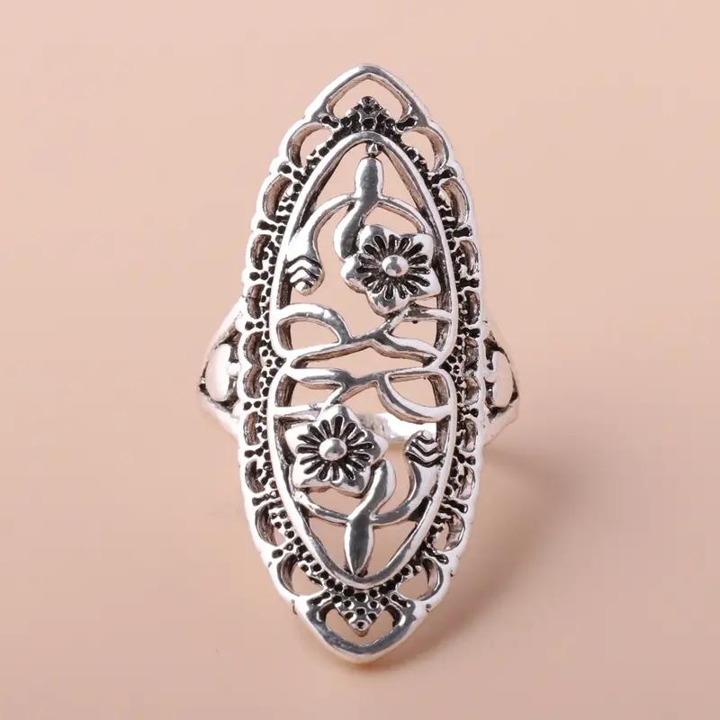 Huitan Hollow Out Flower Pattern Vintage Rings for Women Marquise Shape Long Finger Ring Anniversary Gift Retro Zircon Dropship 6
Huitan Hollow Out Flower Pattern Vintage Rings for Women Marquise Shape Long Finger Ring Anniversary Gift Retro Zircon Dropship 6