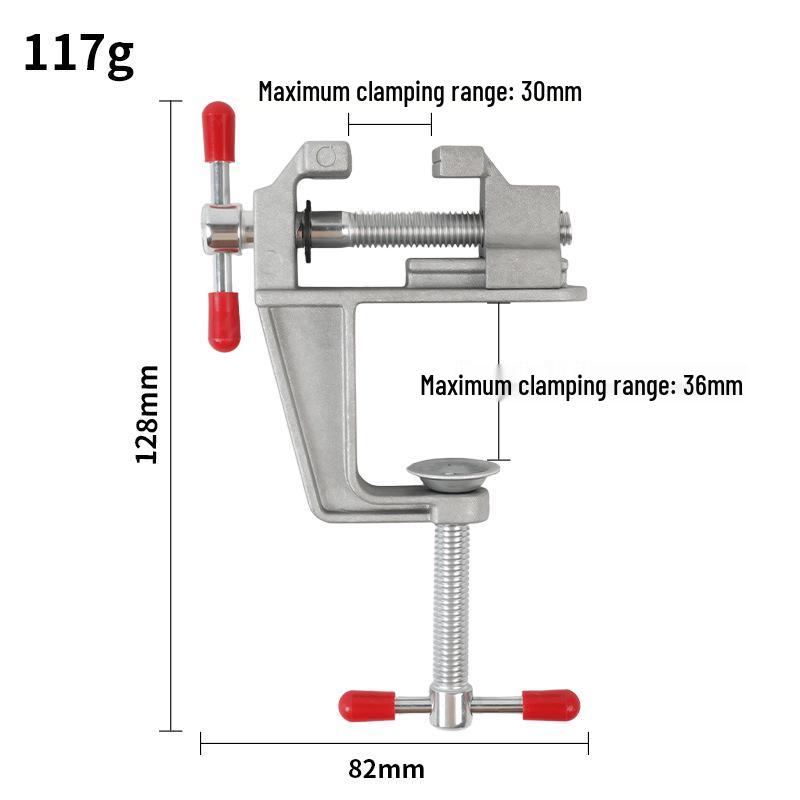 Mini Aluminum Alloy Bench Vise for DIY Projects
Mini Aluminum Alloy Bench Vise for DIY Projects