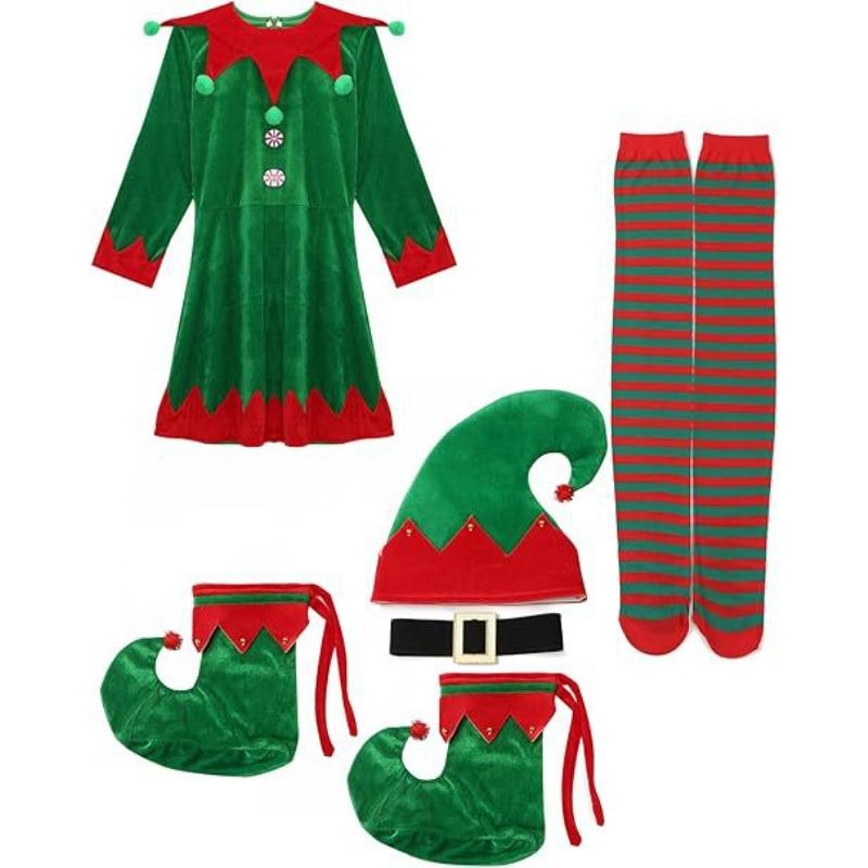 Christmas children s clothing parent-child clothing osplay cute green elf boys and girls kindergarten performance clothing spring XXXL зелений
Christmas children s clothing parent-child clothing osplay cute green elf boys and girls kindergarten performance clothing spring XXXL зелений