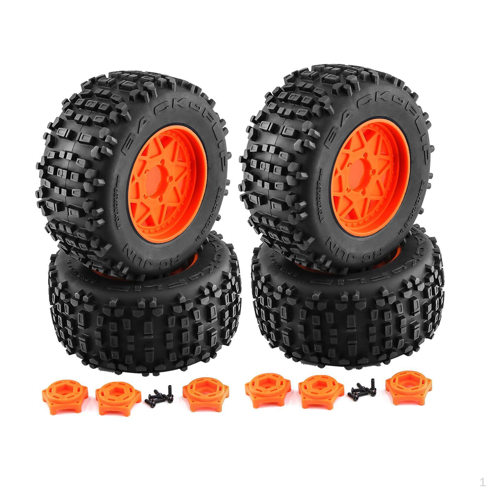 4 Pieces RC Car Wheels and Tires Crawler Spare Parts DIY Modified Hex Hub Replace for Style B помаранчевий
4 Pieces RC Car Wheels and Tires Crawler Spare Parts DIY Modified Hex Hub Replace for Style B помаранчевий