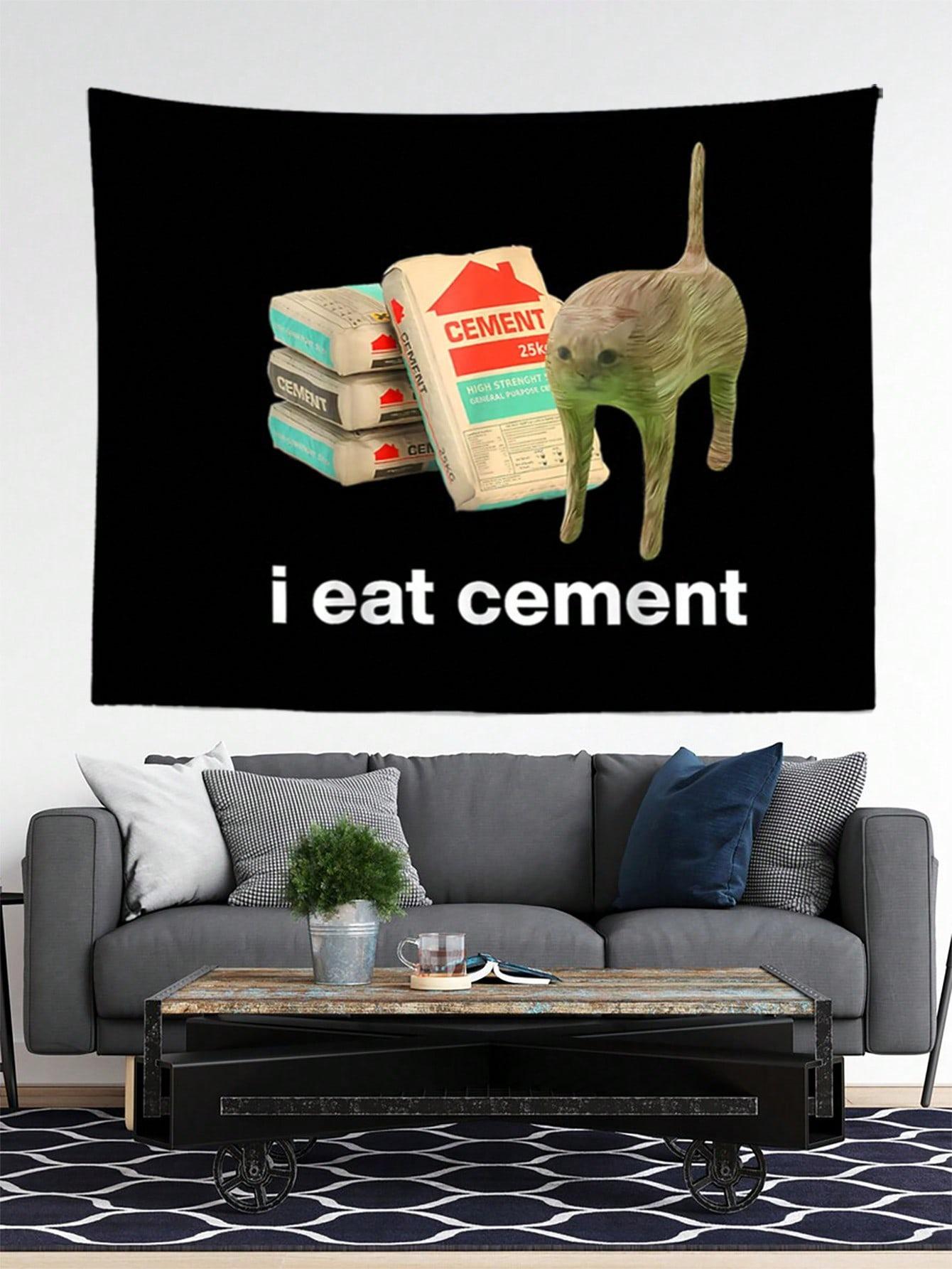 Interesting Cats With Cement Printed Tapestries Cat Memes Artistic Fun Decorations Ideal Holiday Gifts 74x94cm(29x37in)
Interesting Cats With Cement Printed Tapestries Cat Memes Artistic Fun Decorations Ideal Holiday Gifts 74x94cm(29x37in)