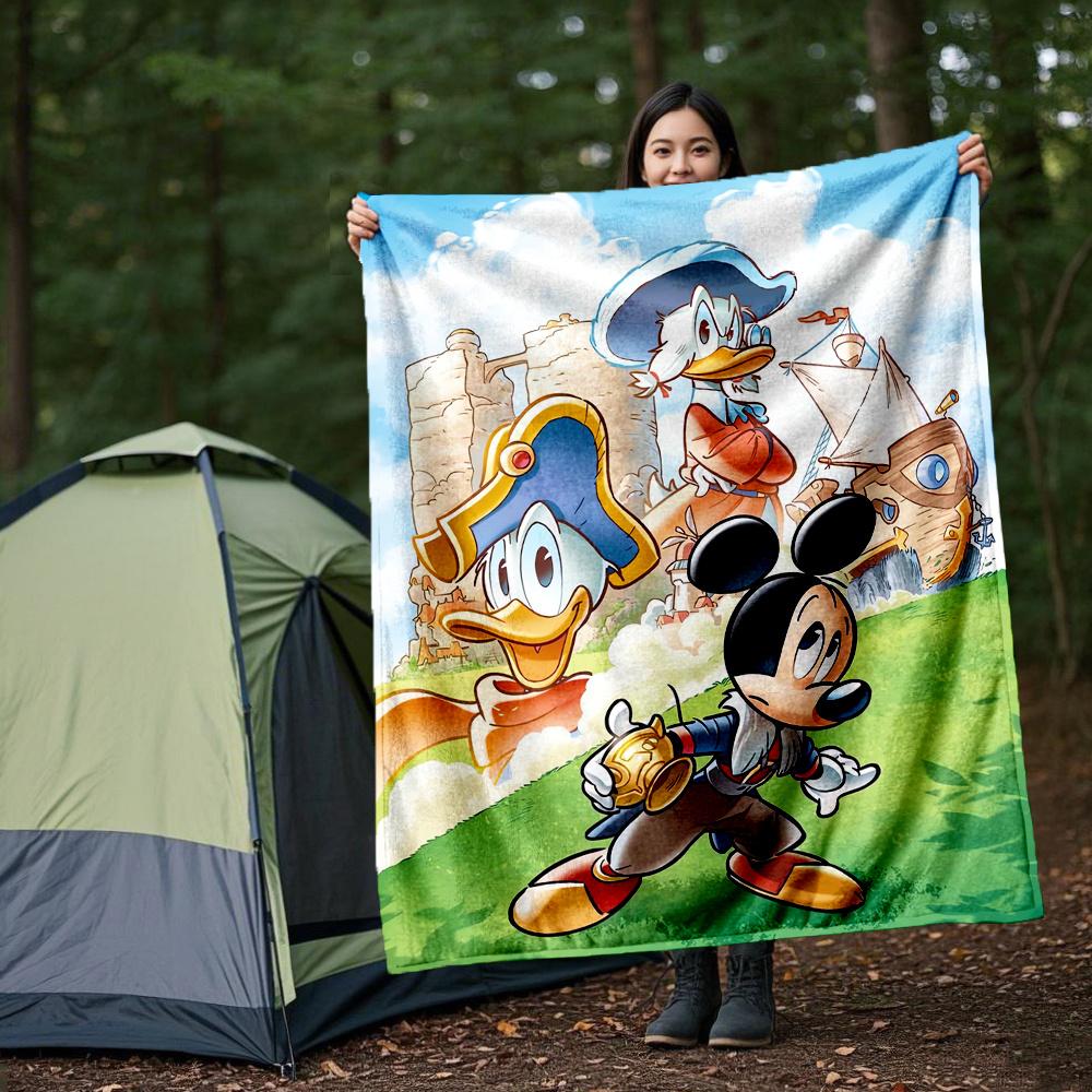 1pc, Mickey Mouse & Donald Duck Blanket Seasonal Throw Blanket for All Seasons, Living Room, Travel, Camping, Car Blankets 80x120cm
1pc, Mickey Mouse & Donald Duck Blanket Seasonal Throw Blanket for All Seasons, Living Room, Travel, Camping, Car Blankets 80x120cm
