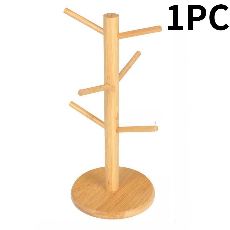 1pc legant Bamboo Cup Holder with Wooden Finish,Space-Saving Kitchen Organizer,with Multiple Hooks, Ideal for Home or Office.
1pc legant Bamboo Cup Holder with Wooden Finish,Space-Saving Kitchen Organizer,with Multiple Hooks, Ideal for Home or Office.