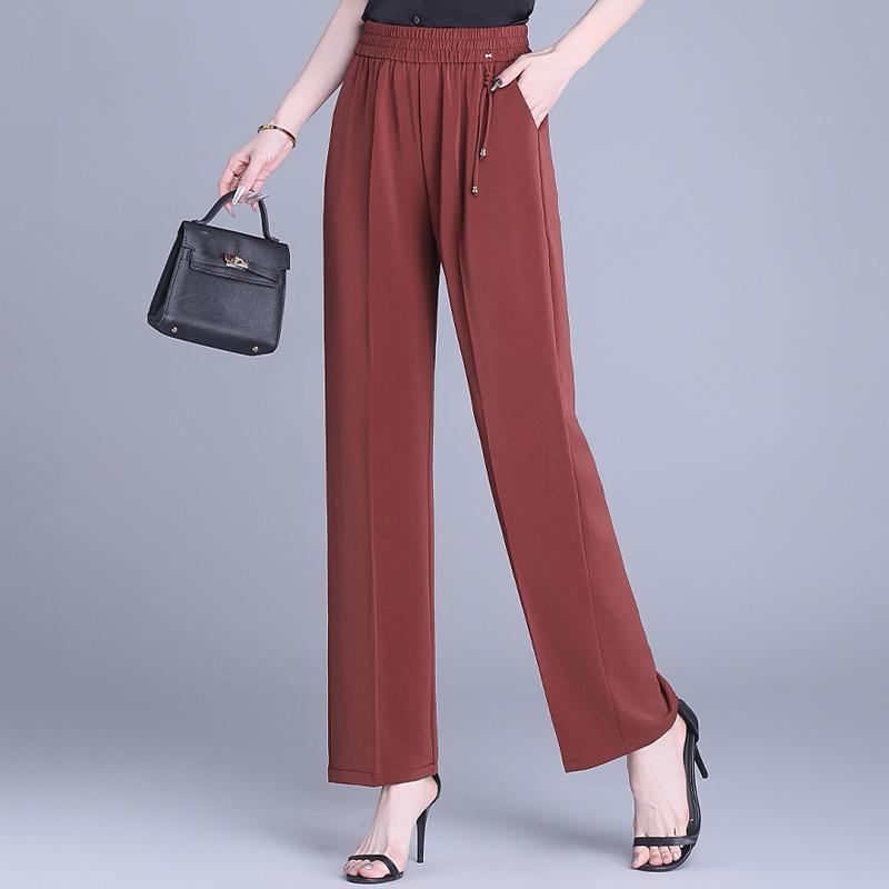 Summer Straight Pants for Women Clothes Plus Size Casual High Waist Long Trousers 5XL червоний
Summer Straight Pants for Women Clothes Plus Size Casual High Waist Long Trousers 5XL червоний