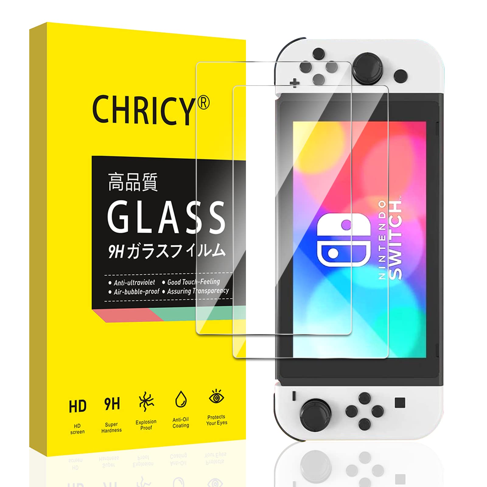 из Sungale Switch Органическая OLED стеклянная пленка Nintendo Switch Органическая EL модель Закаленная стеклянная пленка Защитная пленка для экрана Легко наносится Сделано в Японии
из Sungale Switch Органическая OLED стеклянная пленка Nintendo Switch Органическая EL модель Закаленная стеклянная пленка Защитная пленка для экрана Легко наносится Сделано в Японии