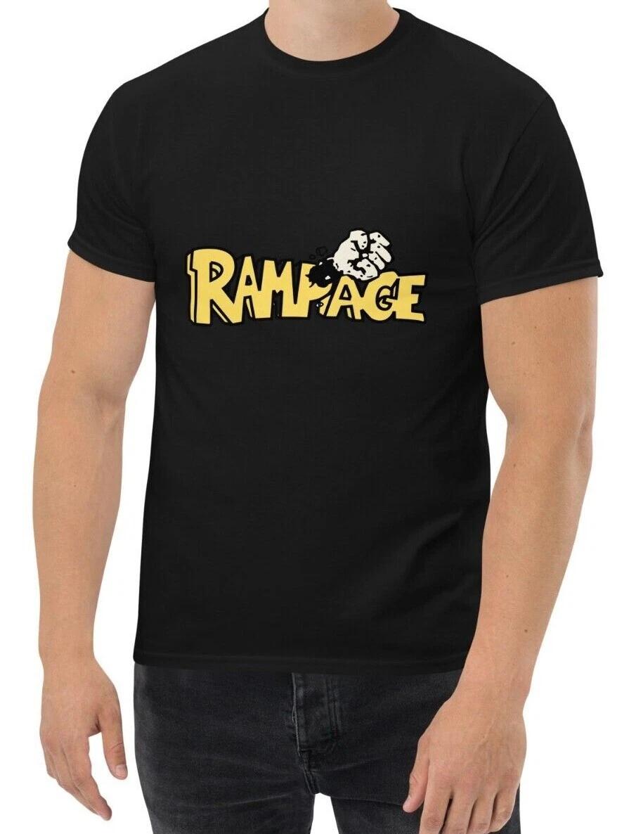 New Retro Arcade Game Rampage Men s T Shirt S-3XL Assorted Colors S
New Retro Arcade Game Rampage Men s T Shirt S-3XL Assorted Colors S