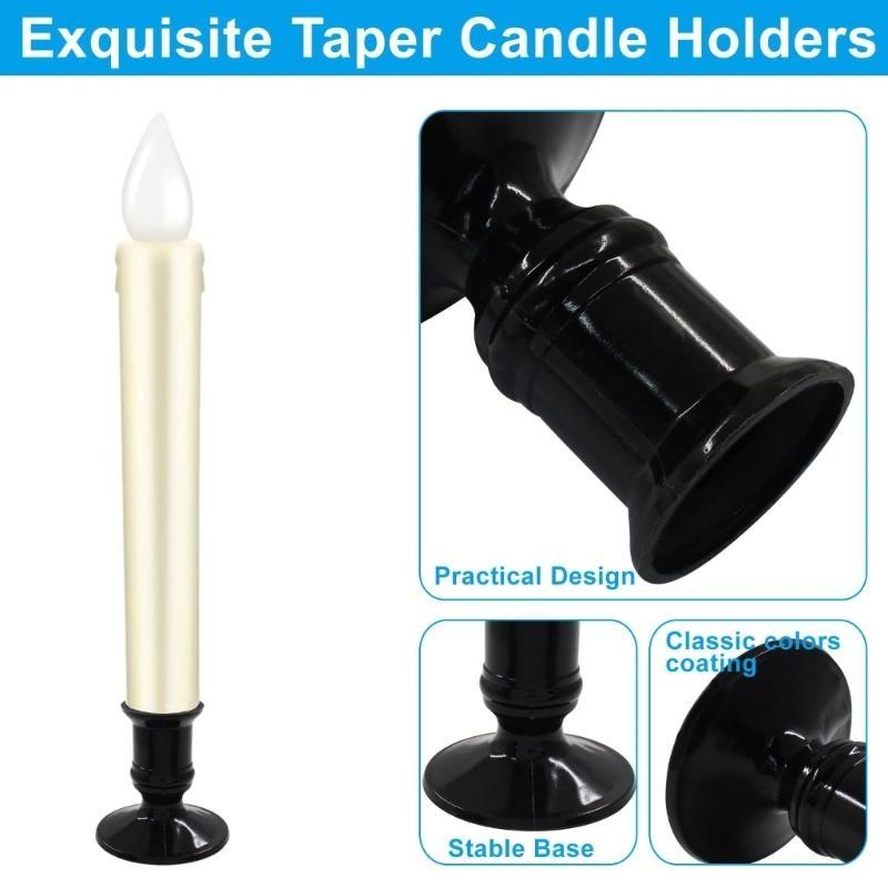 F26C 12Piece Black Candlestick Holders Plastic Pillar Candle Stand for Flameless LED Candle Stand Festives Parties Decoration China Mainland
F26C 12Piece Black Candlestick Holders Plastic Pillar Candle Stand for Flameless LED Candle Stand Festives Parties Decoration China Mainland