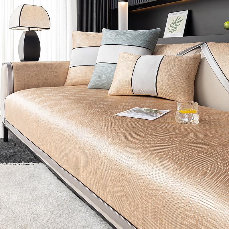 Ice Silk Sofa Cushion Summer Summer Light Luxury Mat Seat Cushion Simple Modern High-End Non-Slip Leather Sofa Cover 70*70cm
Ice Silk Sofa Cushion Summer Summer Light Luxury Mat Seat Cushion Simple Modern High-End Non-Slip Leather Sofa Cover 70*70cm