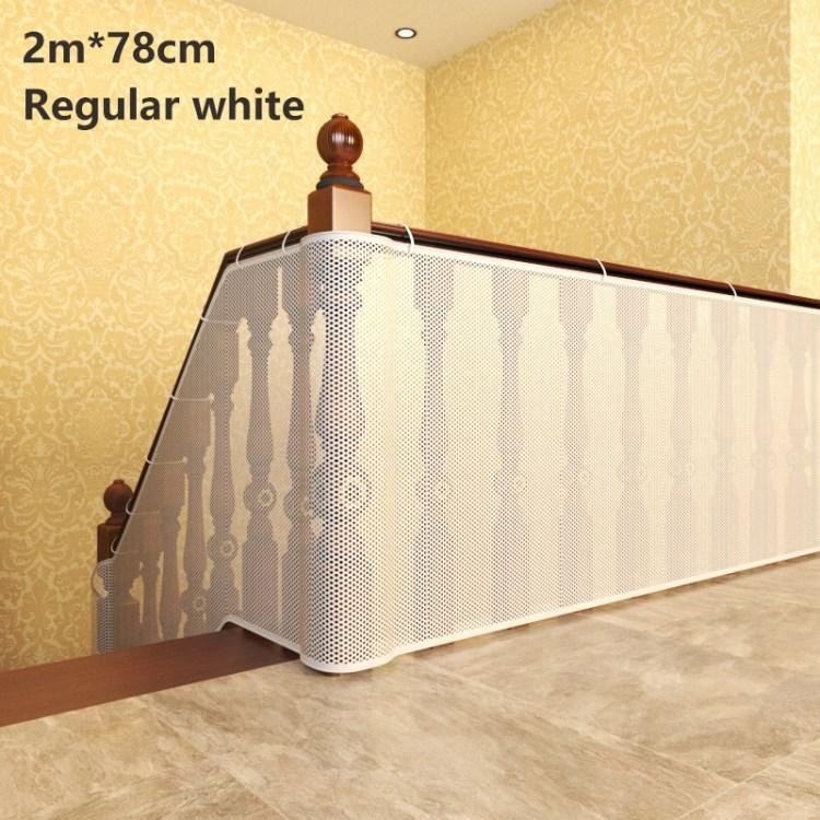 Baby Stair Railing Safety Net Deck Guard Baby Proofing Stair Balcony Banister Railing Proof Mesh for Kids, Pets, Toys 3mx78cm Regular
Baby Stair Railing Safety Net Deck Guard Baby Proofing Stair Balcony Banister Railing Proof Mesh for Kids, Pets, Toys 3mx78cm Regular