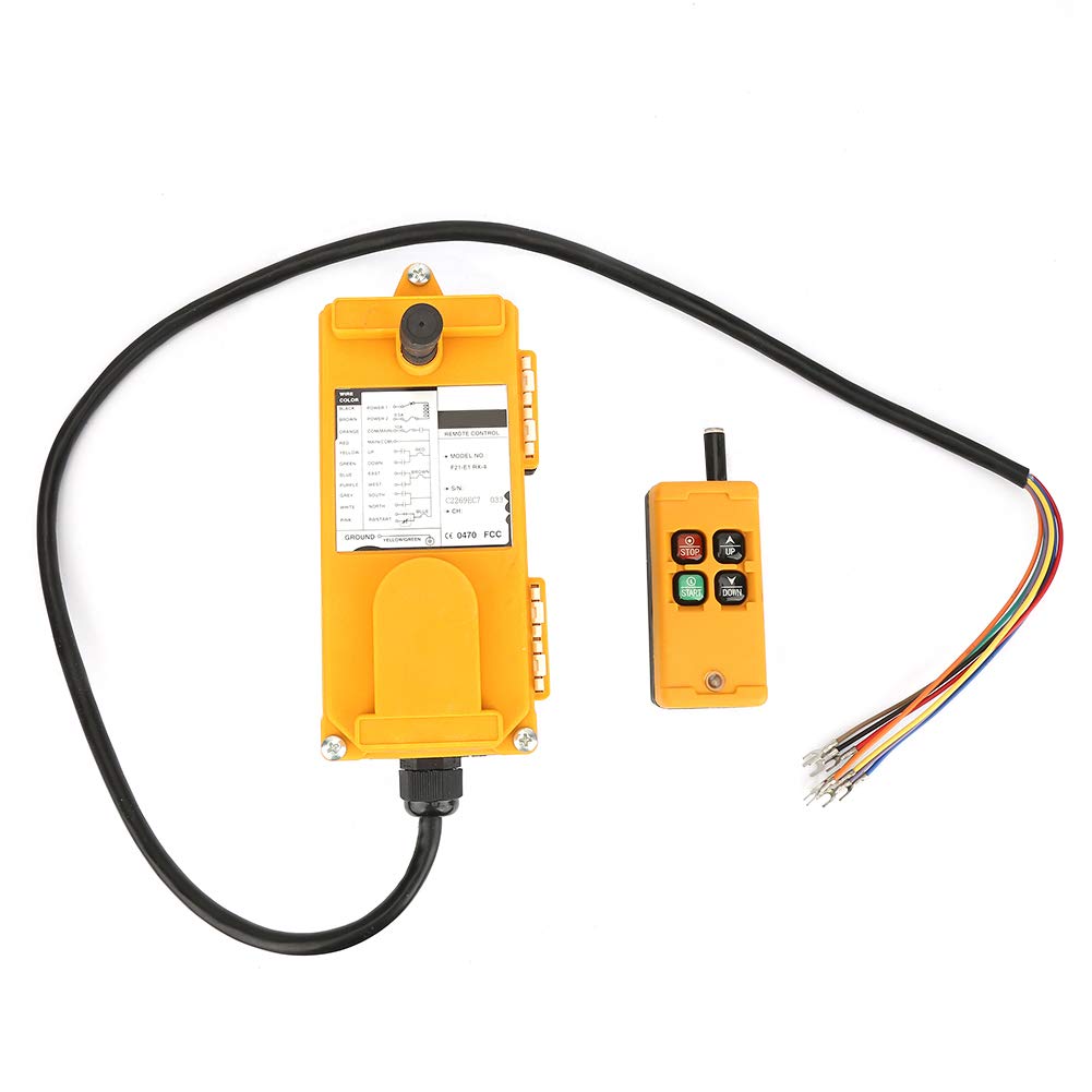 Acogedor Remote Crane Button with Practical and with 4 Control for Industrial Use Control, Switch, Transmitter, Durable, Buttons,
Acogedor Remote Crane Button with Practical and with 4 Control for Industrial Use Control, Switch, Transmitter, Durable, Buttons,