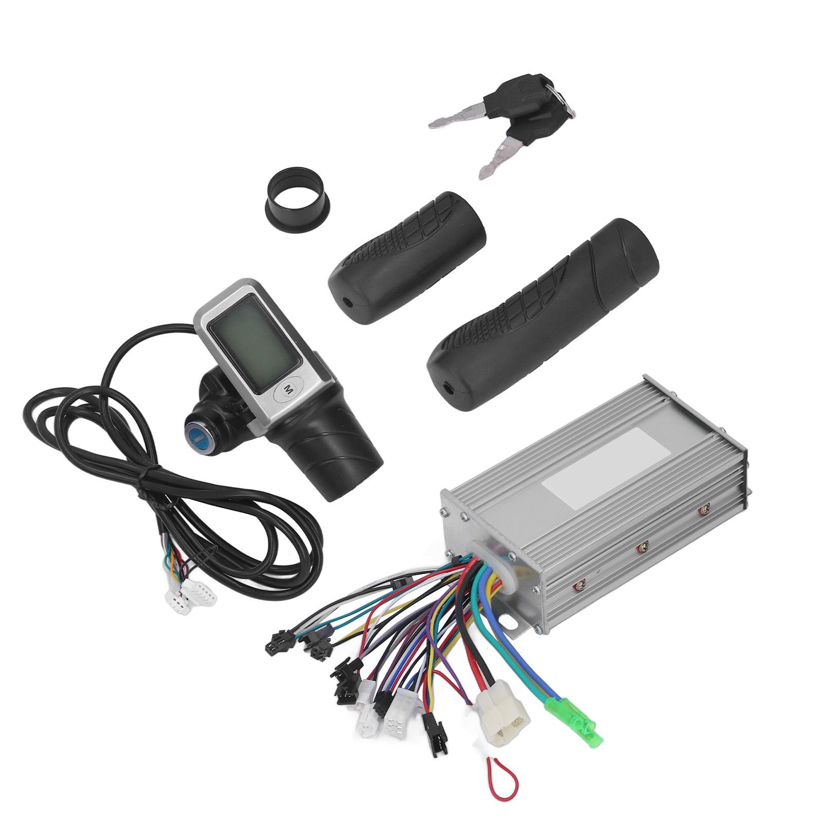 Electric Bicycle Controller Kit 36V 48V 500W Brushless Motor Controller LCD Display Speed Control Throttle Grip Kit
Electric Bicycle Controller Kit 36V 48V 500W Brushless Motor Controller LCD Display Speed Control Throttle Grip Kit
