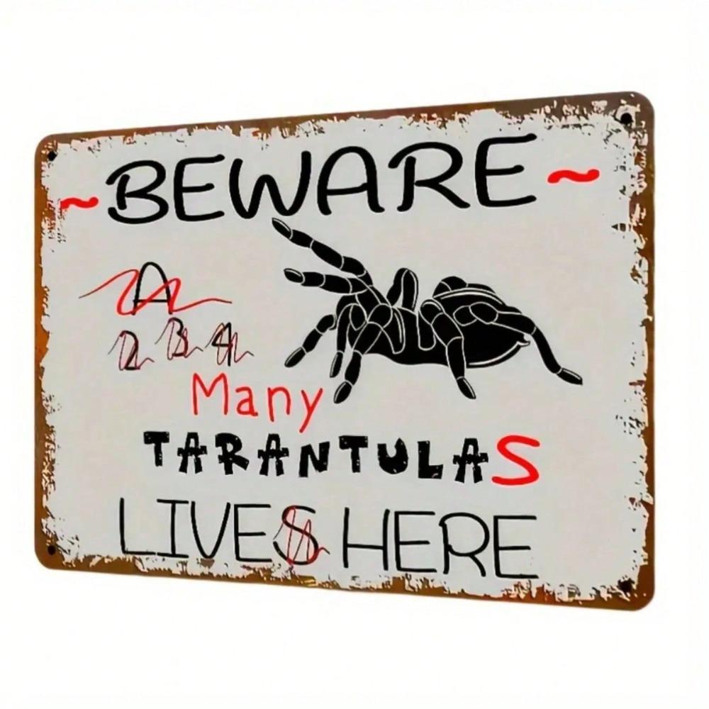 1pc Vintage Beware Of Tarantulas Iron Sign 8x12 Inch Metal Tin Plaque Retro Home Café Garage Decor 20x30 різнокольоровий
1pc Vintage Beware Of Tarantulas Iron Sign 8x12 Inch Metal Tin Plaque Retro Home Café Garage Decor 20x30 різнокольоровий