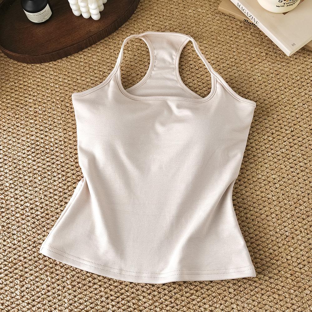 I-shaped Back Strap Camisole with Removable Pads: Sexy, Slimming Base Layer One Size 80-120 Jin
I-shaped Back Strap Camisole with Removable Pads: Sexy, Slimming Base Layer One Size 80-120 Jin