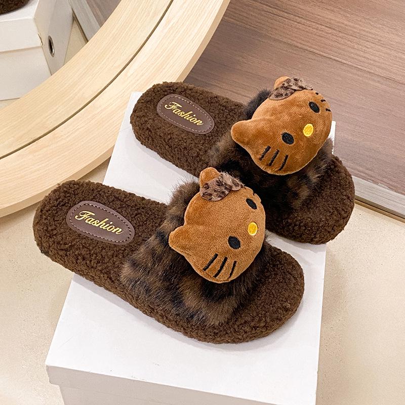 Женские милые пушистые тапочки с леопардовым принтом кошки – Уютные зимние хлопковые шлепанцы с толстой подошвой 40-41 коричневый
Женские милые пушистые тапочки с леопардовым принтом кошки – Уютные зимние хлопковые шлепанцы с толстой подошвой 40-41 коричневый